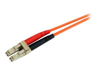 StarTech.com 2m Fiber Optic Cable - Multimode Duplex 62.5/125 - LSZH - LC/ST - OM1 - LC to ST Fiber Patch Cable (FIBLCST