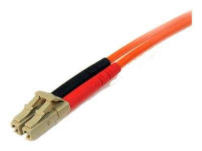 StarTech.com 5m Fiber Optic Cable - Multimode Duplex 50/125 - LSZH - LC/LC - OM2 - LC to LC Fiber Patch Cable - Netzwerk