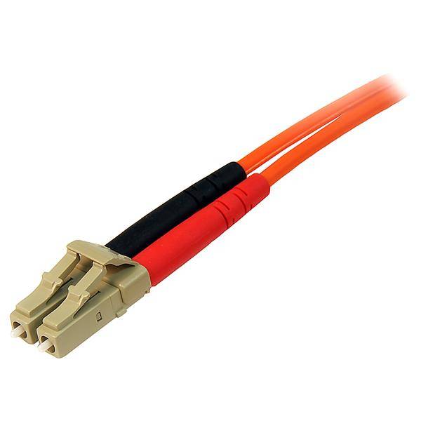 StarTech.com 1m Fiber Optic Cable - Multimode Duplex 50/125 - LSZH - LC/LC - OM2 - LC to LC Fiber Patch Cable (50FIBLCLC