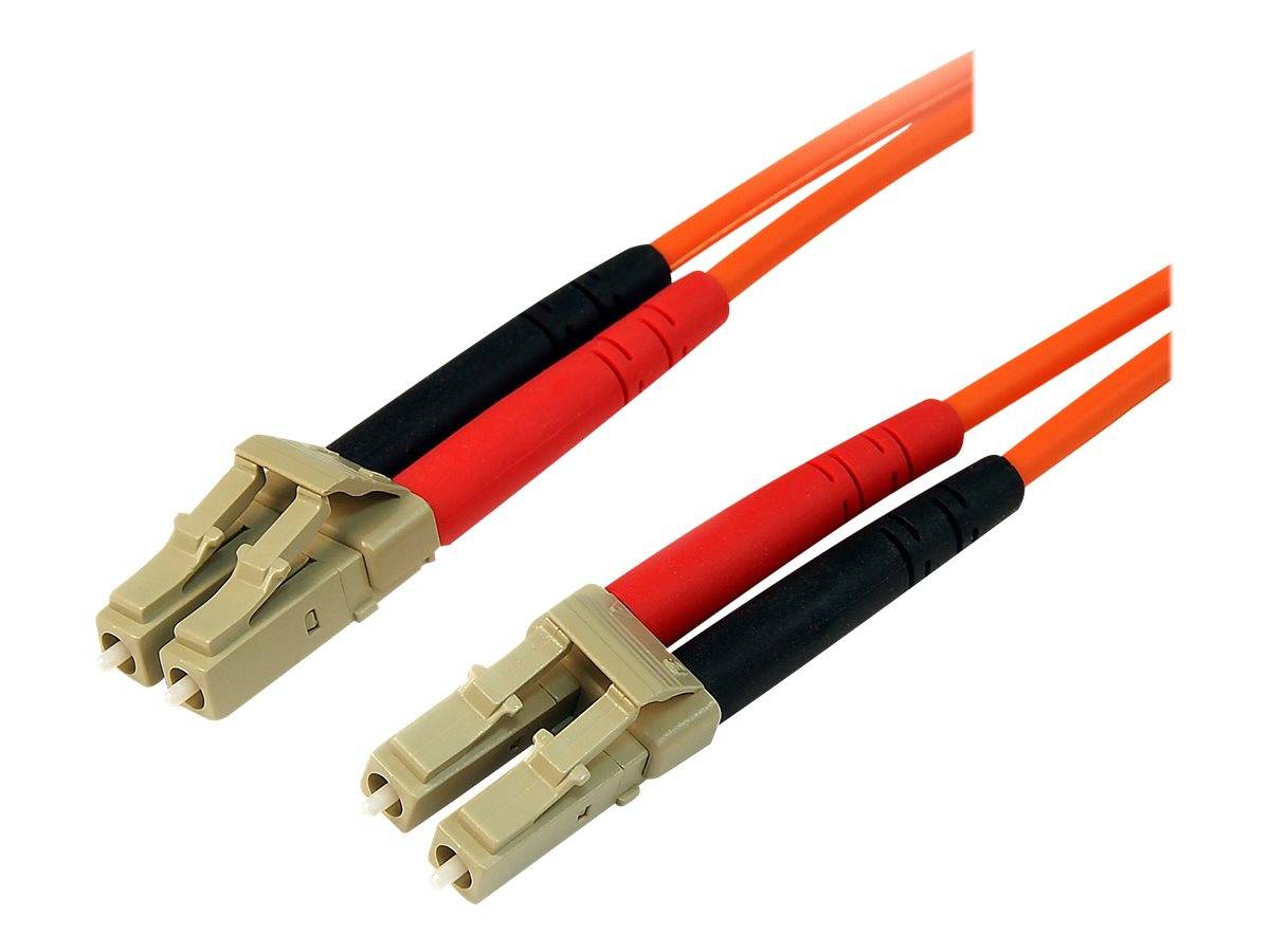 StarTech.com 10m Fiber Optic Cable - Multimode Duplex 50/125 - LSZH - LC/LC - OM2 - LC to LC Fiber Patch Cable - Patch-K