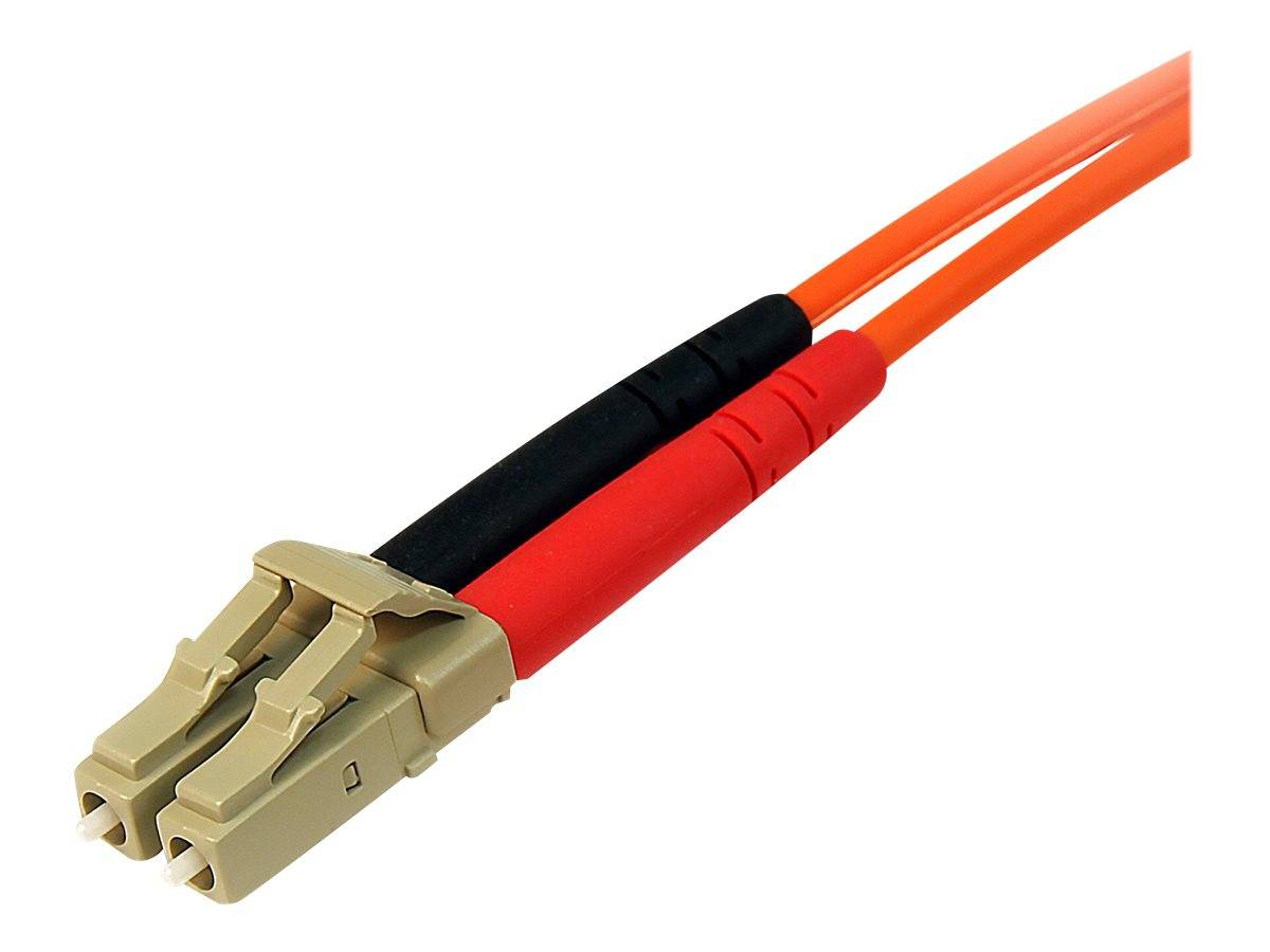 StarTech.com 10m Fiber Optic Cable - Multimode Duplex 50/125 - LSZH - LC/LC - OM2 - LC to LC Fiber Patch Cable - Patch-K