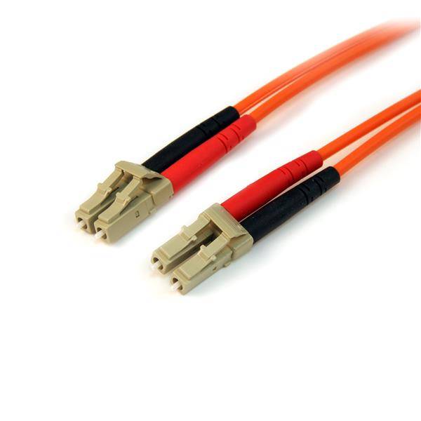 StarTech.com 10m Fiber Optic Cable - Multimode Duplex 50/125 - LSZH - LC/LC - OM2 - LC to LC Fiber Patch Cable - Patch-K