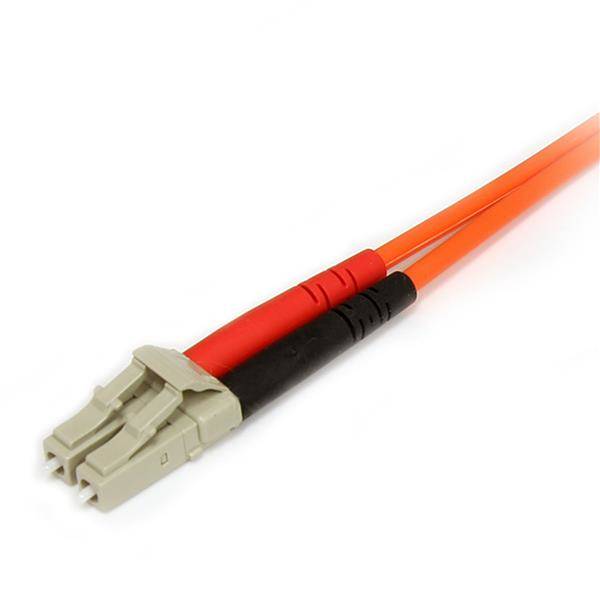 StarTech.com 1m Fiber Optic Cable - Multimode Duplex 62.5/125 - LSZH - LC/SC - OM1 - LC to SC Fiber Patch Cable (FIBLCSC