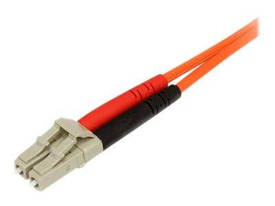 StarTech.com 1m Fiber Optic Cable - Multimode Duplex 62.5/125 - LSZH - LC/SC - OM1 - LC to SC Fiber Patch Cable (FIBLCSC