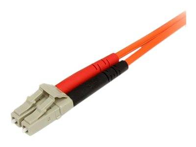 StarTech.com 3m Fiber Optic Cable - Multimode Duplex 62.5/125 - LSZH - LC/SC - OM1 - LC to SC Fiber Patch Cable (FIBLCSC