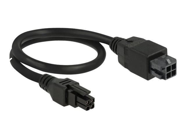 Delock - Spannungsversorgungs-Verlängerungskabel - 4-polig Micro-Fit (R)
