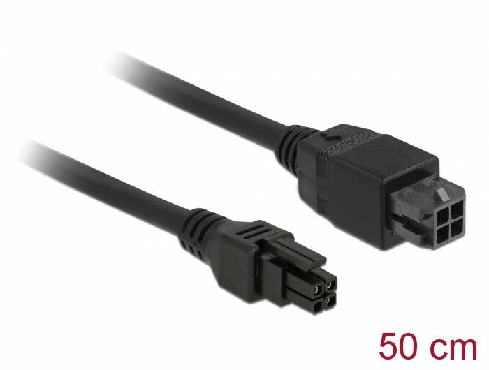 DeLOCK - Spannungsversorgungs-Verlängerungskabel - 4-polig Micro-Fit (R)