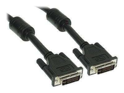 INLINE - DVI-I Kabel - digital/analog - 24+5 Stecker / Stecker - Dual Link - 3m