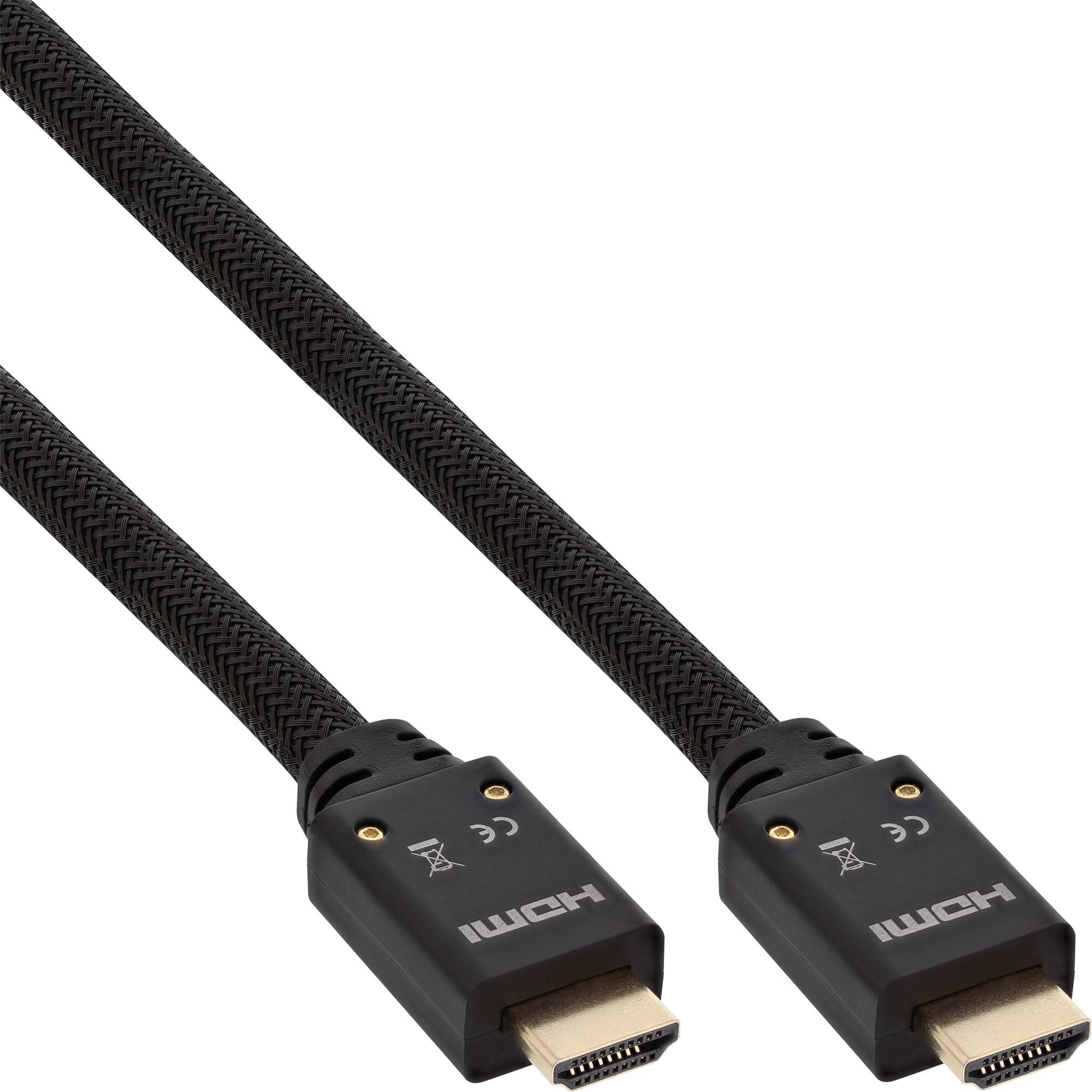 INLINE - HDMI Aktiv-Kabel - HDMI-High Speed mit Ethernet - 4K2K - ST/ST - 10m