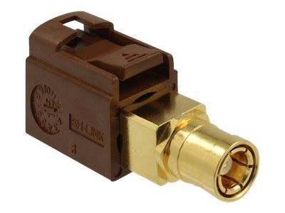 Delock - RF-Adapter - FAKRA F-Stecker weiblich bis SMB weiblich