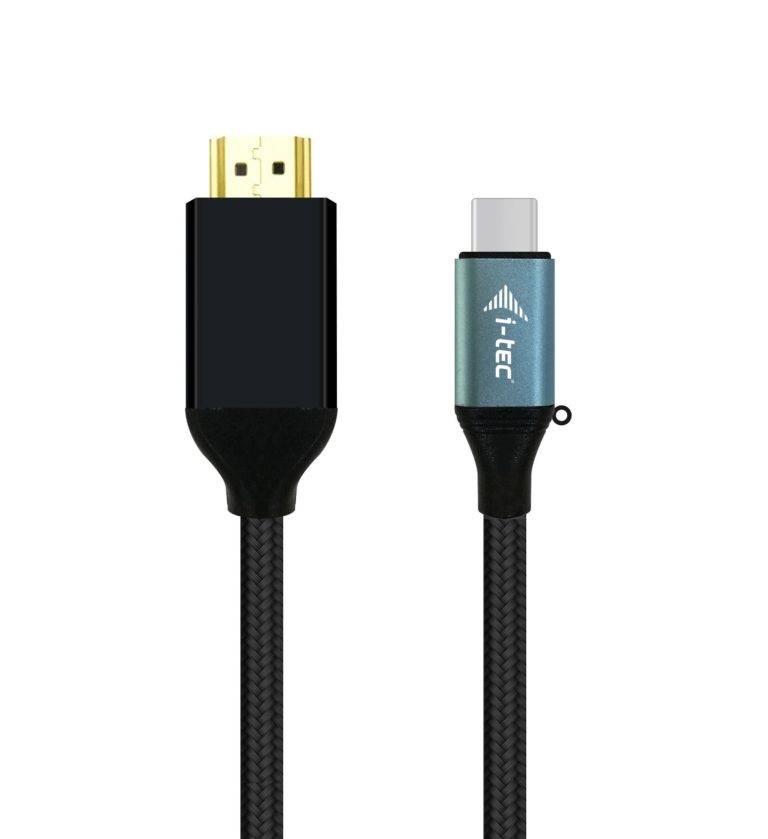 i-Tec - Video- / Audiokabel - 24 pin USB-C männlich zu HDMI männlich