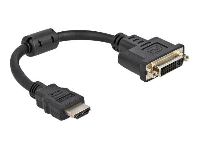 Delock - Videoadapter - HDMI männlich bis DVI-I weiblich