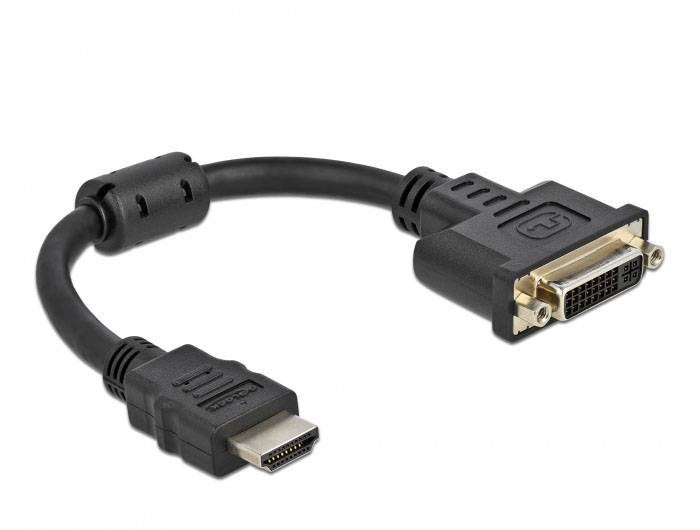 Delock - Videoadapter - HDMI männlich bis DVI-I weiblich
