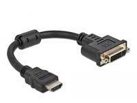 Delock - Videoadapter - HDMI männlich bis DVI-I weiblich