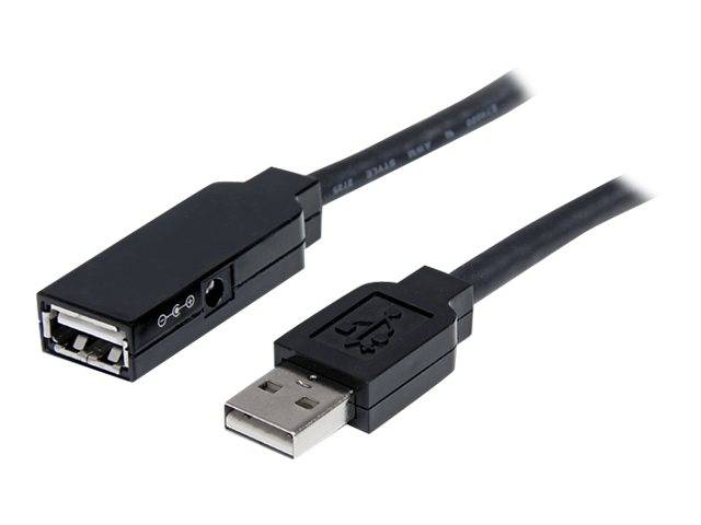 StarTech.com 20m aktives USB 2.0 Verlängerungskabel - Stecker/Buchse - USB 2.0 High Speed Kabel Verlängerung - USB-Verlä