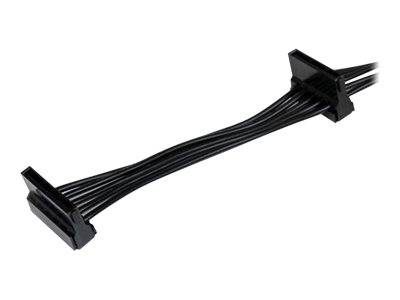 StarTech.com 4x SATA-Splitter Adapterkabel - 4-fach Serial-ATA Kabel - Netz-Splitter - SATA-Stromstecker (M)