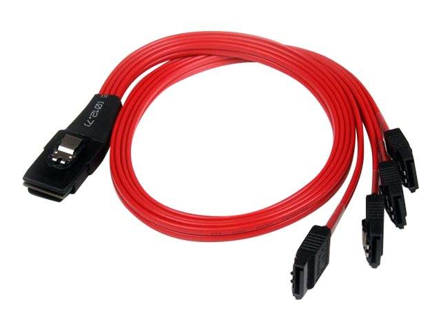 StarTech.com SFF-8087 auf 4x SATA Kabel 50 cm - Internes Mini SAS auf Serial-ATA Reverse Multilane Kabel - SFF 8087 36-P