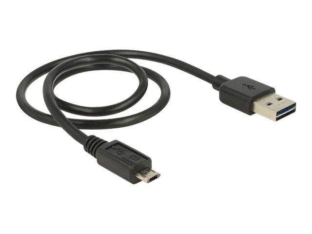 DeLOCK EASY-USB - USB-Kabel - Micro-USB Typ B (M)