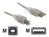 Delock - USB-Kabel - USB (M) bis USB Typ B (M)