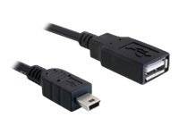 Delock - USB-Kabel - USB (W) zu Mini-USB, Typ B (M)