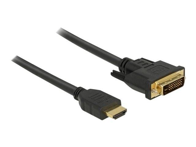 Delock - Adapterkabel - DVI-D männlich zu HDMI männlich