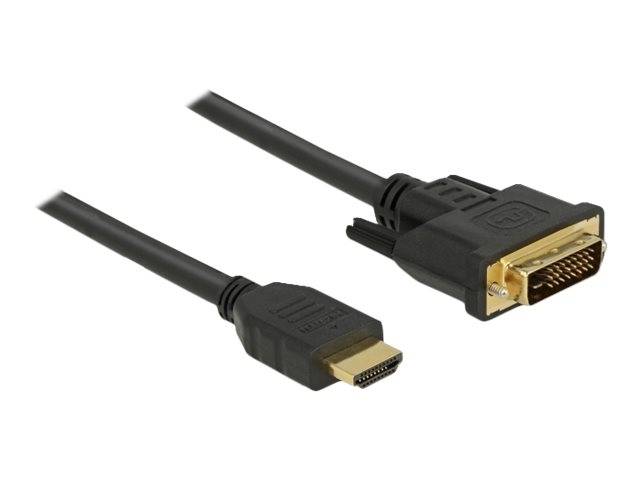 Delock - Adapterkabel - DVI-D männlich zu HDMI männlich