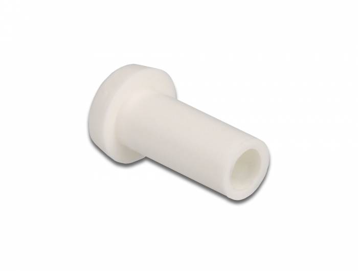 DeLOCK - Staubabdeckung für Glasfaseranschluss - weiß (Packung mit 10)