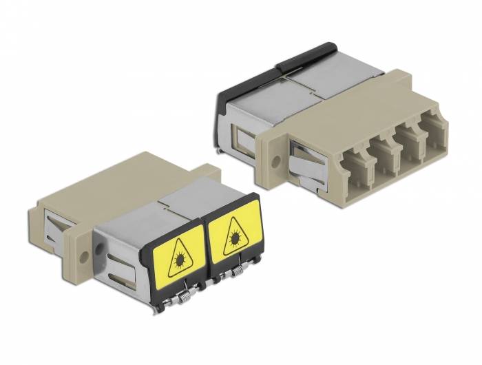 DeLOCK - Netzwerkkoppler - LC Multi-Mode (W)
