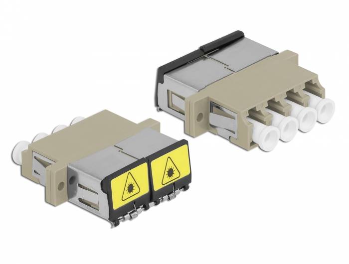 DeLOCK - Netzwerkkoppler - LC Multi-Mode (W)