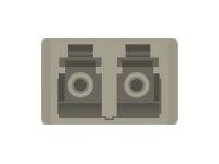 DeLOCK - Netzwerkkoppler - LC Multi-Mode (W)