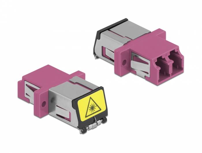 DeLOCK - Netzwerkkoppler - LC Multi-Mode (W)