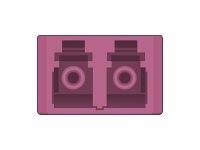 DeLOCK - Netzwerkkoppler - LC Multi-Mode (W)