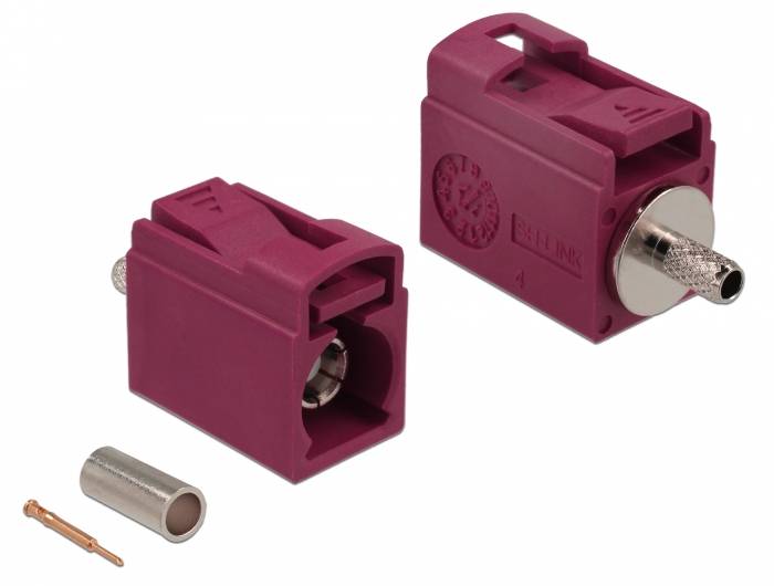 Delock 21 mm (short) for crimping - RF-Anschluss