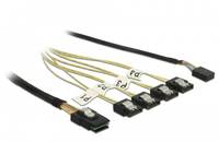 DeLOCK - Internes SAS-Kabel - SAS 6Gbit/s - Mini SAS (SFF-8087)