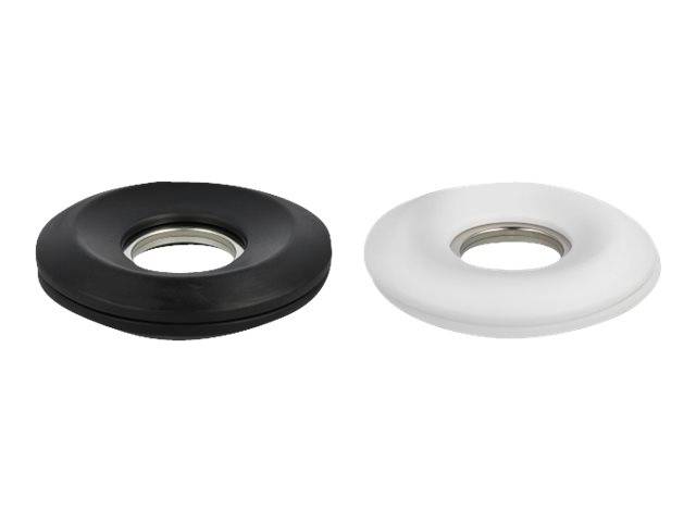 DeLOCK Cableyoyo - Spule für Headset für Kabel, Kopfhörer - Schwarz, weiß (Packung mit 2)