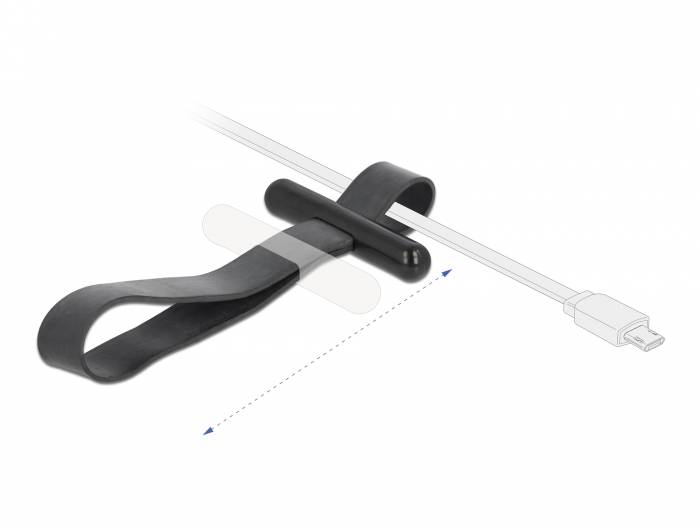 DeLOCK - Kabelbinder - Schwarz