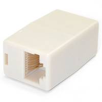 StarTech.com Cat5e RJ45 Netzwerkkabel Koppler / Verbinder - Patchkabel Modular Kupplung - Buchse / Buchse - Weiß - Netzwerkkoppler - RJ-45 (W)
