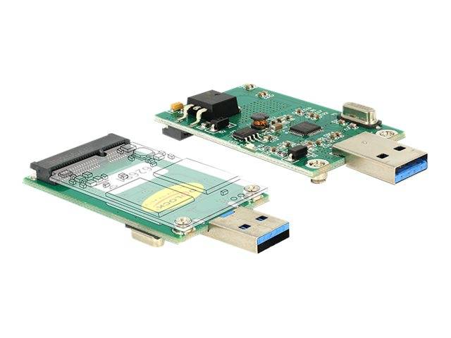 Zwei USB-Speichersticks mit Leiterplatten, die nebeneinander gezeigt werden, einer mit entferntem Gehäuse und freiliegenden internen Komponenten auf weißem Hintergrund.