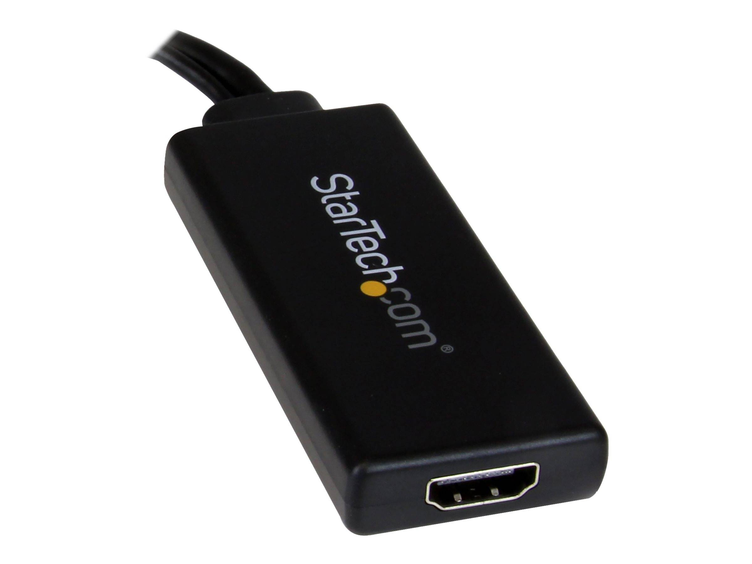 StarTech.com VGA-auf-HDMI-Adapter mit USB-Audio & -Stromversorgung - Mobiler VGA-auf-HDMI-Konverter - 1080p - Videoschnittstellen-Converter - HD-15