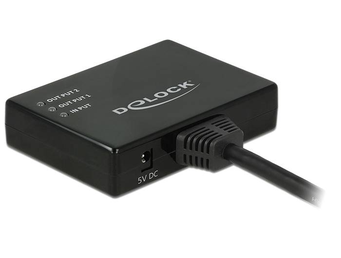 DeLock HDMI Splitter - Video-/Audio-Splitter