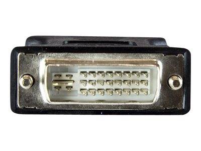 StarTech.com DVI auf VGA Adapter - St/Bu - Schwarz - DVI zu VGA Konverter / Monitoradapter - VGA-Adapter - DVI-I (M)