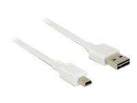 DeLOCK Easy - USB-Kabel - USB (M) umkehrbar bis mini-USB Typ B (M)