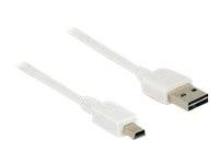 DeLOCK Easy - USB-Kabel - USB (M) umkehrbar bis Mini-USB, Typ B (M)