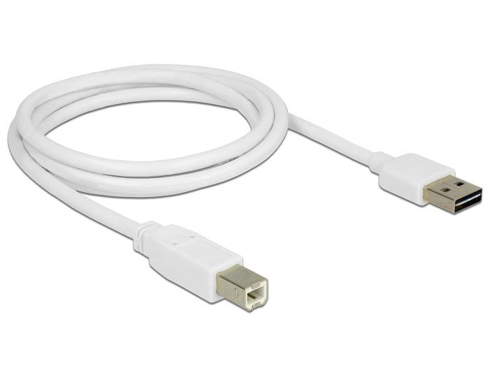 DeLOCK Easy - USB-Kabel - USB (M) umkehrbar bis USB Typ B (M)