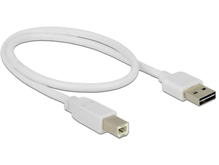 DeLOCK Easy - USB-Kabel - USB (M) umkehrbar bis USB Typ B (M)