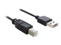 DeLOCK Easy - USB-Kabel - USB (M) umkehrbar bis USB Typ B (M)