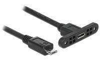 DeLOCK - USB-Verlängerungskabel - Micro-USB Typ B (M)