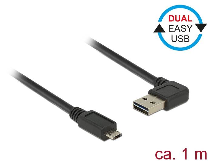 DeLOCK EASY-USB - USB-Kabel - Micro-USB Typ B (M)