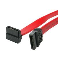 StarTech.com SATA Anschluss Kabel - S-ATA Serial ATA internes Datenkabel - 7 pin Slimline Kabel 45cm - rechts gewinkelt