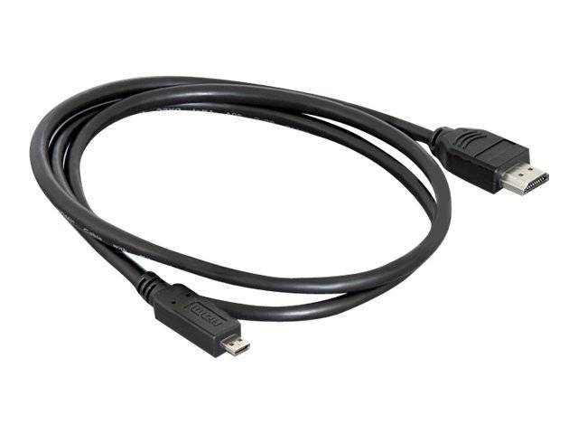 Delock - HDMI-Kabel mit Ethernet - HDMI männlich bis mikro HDMI männlich